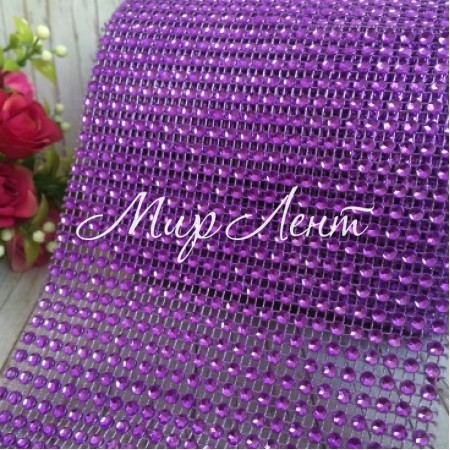 Шина, 11,5 см, темно-фіолетова, котушка 9 м