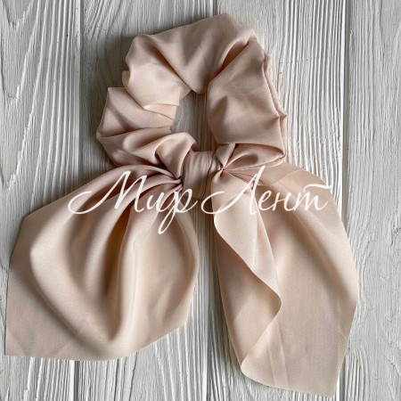 Резинка Твіллі однотонна, 30 см, бежевий, шт.