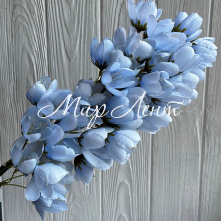 Ветка жасмина, 86 см, голубая, шт.