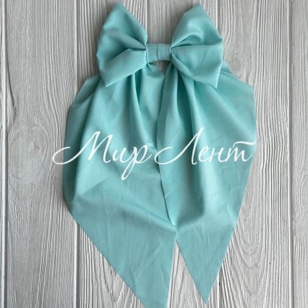 Бант платок софт большой, 14х35 см, тифанни, шт.