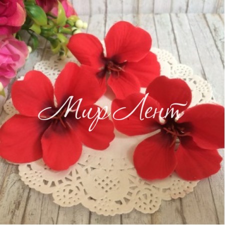 Бутон гортензии, 5 см, красный, упаковка 100 шт.