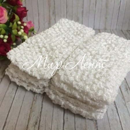 Повязка ажурная плотная, 7 см, белая, упаковка 12 шт.