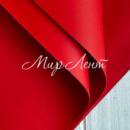 Бумага плотная в листах, 58х58 см, красный, упаковка 10 шт.