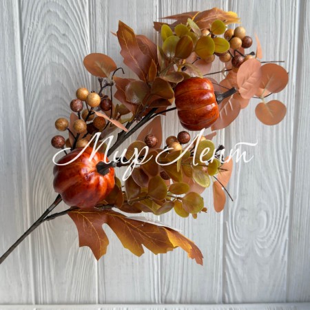 Осенняя веточка (С30538), 70 см, коричневая, шт.