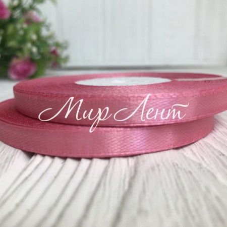 Атлас 0,6 см, пудровий, рулон 33 м, УПАКОВКА 10 рулонів