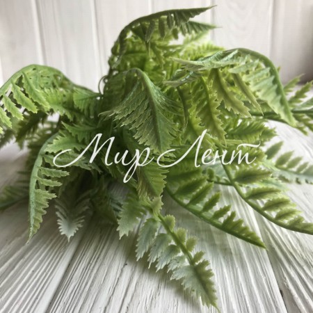 Гілка папороті, 42 см, світло-зелений, шт.