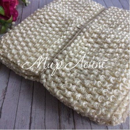 Повязка (тонкая вязка), 7 см, молочная, упаковка 12 шт.