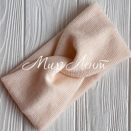 Повязка ангора рубчик New, 11х21 см, молочная, шт.