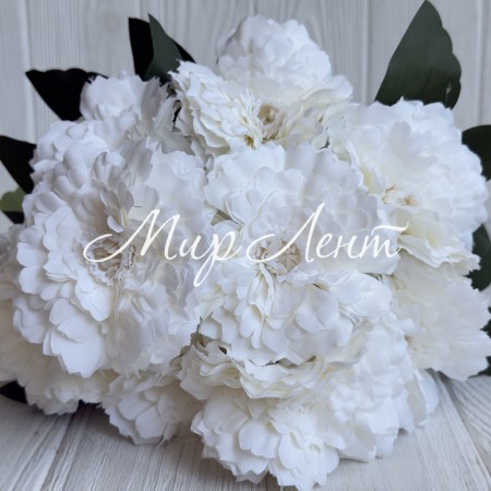 Букет диантусов (С30474), 42 см, айвори, шт.