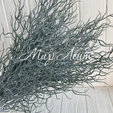 Гілка зелені (С30662), 40 см, сіро-зелений в інії, шт.