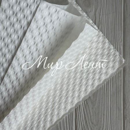 Влагостойкая текстурированная бумага, 53х53 см, белый, упаковка 10 шт.