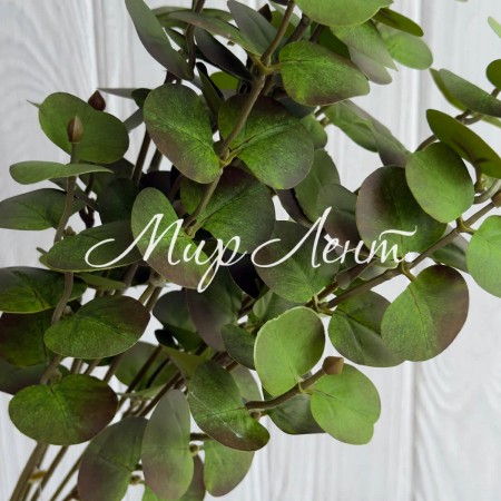 Ветка эвкалипта (ТВ-С30715), 47 см, ярко-зеленая, шт.