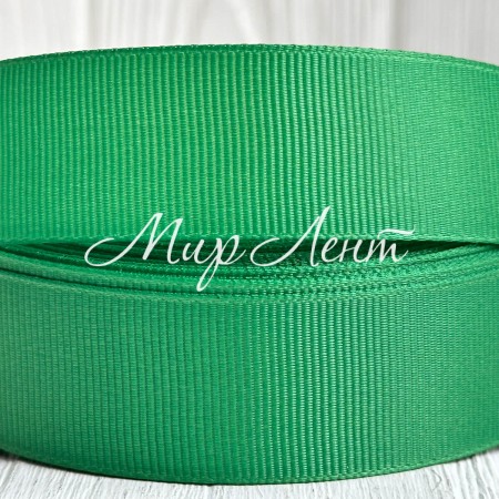 Репс 2,5 см, лисвенно-зеленый (Fem Green), рулон 23 м