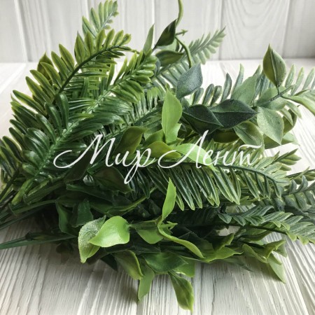 Гілка мікс рослин, 38 см, -зелений, шт.