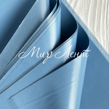 Пленка с перламутром "Сияние", 58х58 см, джинс, упаковка 20 шт.