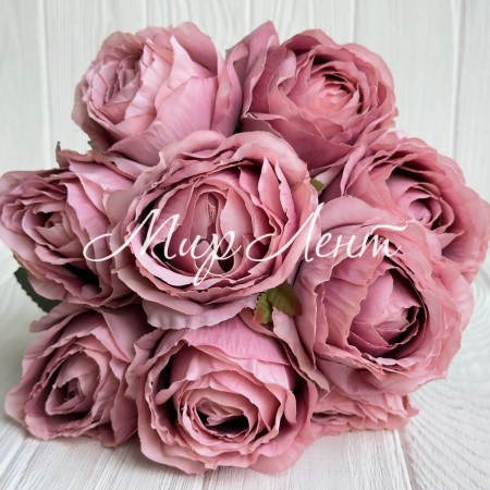 Букет розы (С30481), 48 см, розово-пудровый, шт.