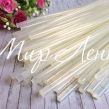 Термоклей 7 мм (Тайвань), 27 см, упаковка 1 кг (87-88 шт.)