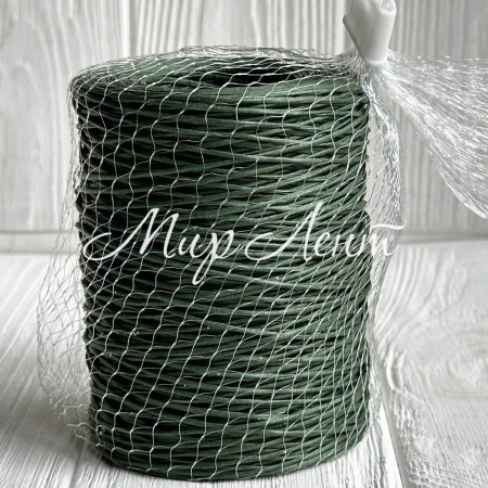 Флористический проволока (катушка), 1 мм, темно-зеленая, рулон 200 м