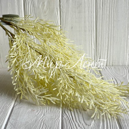 Ветка туи, 68 см, нежно-желтый, шт.
