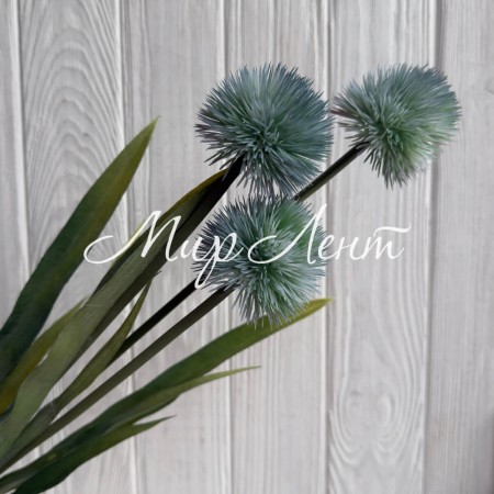 Ветка амбербоа, 60 см, голубая, шт.