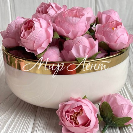 Бутон пиона, 4 см, розовый, упаковка 20 шт.