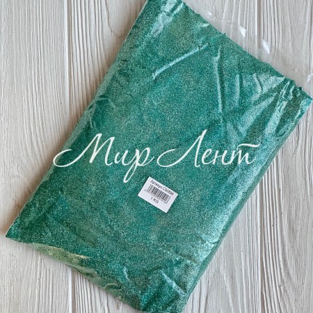 Присипка глиттер, 1/96, морська хвиля, упаковка 1 кг