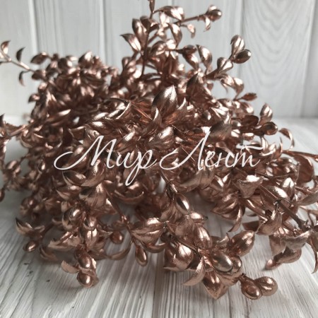 Ветка барбариса (С30397), 45 см, бронза, шт.