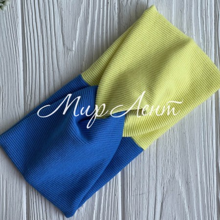 Повязка рубчик Ukraine, 11 см, сине-желтая, шт.