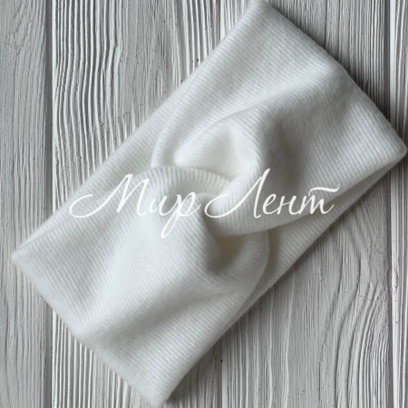 Повязка ангора рубчик New, 11х21 см, белая, шт.