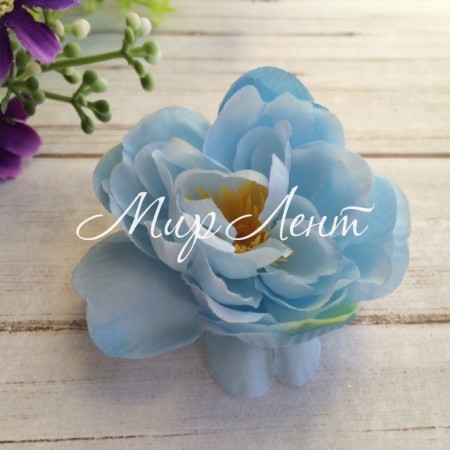 Бутон камелії, 4,5 см, блакитний, упаковка 100 шт.
