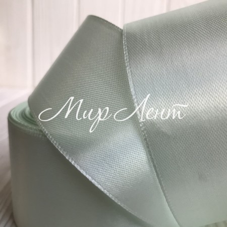 Атлас 5 см, фісташковий, рулон 33 м, УПАКОВКА 4 рулони