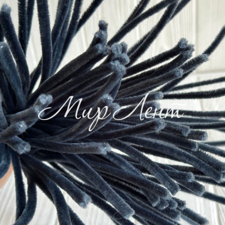 Синельний дріт простий, 6 мм х 30 см, графітовий, 100 шт.