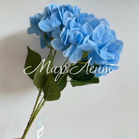 Букет гортензії (С30469), 48 см, насичено-блакитний, шт.