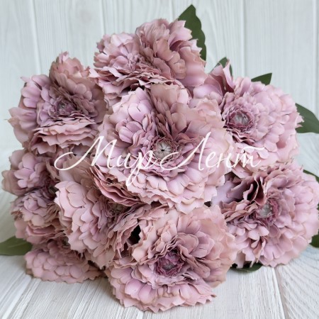 Букет диантусов (С30474), 42 см, пудровый, шт.