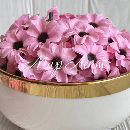 Маргаритка, 4 см, розовая, упаковка 200 шт.