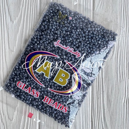 Бісер, розмір 6/0, опівнічно-синій (149), упаковка 400 г