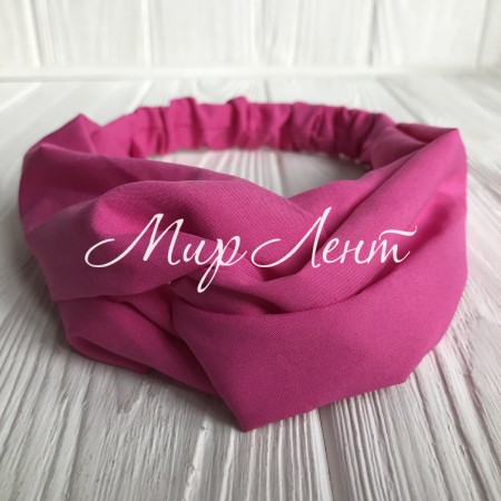 Повязка-переплет тканевая однотонная, 25 см, малиновый, шт.