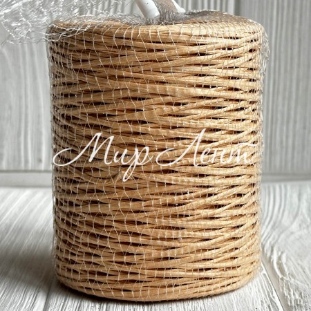 Флористичний дріт (котушка), 1 мм, бежевий, рулон 200 м