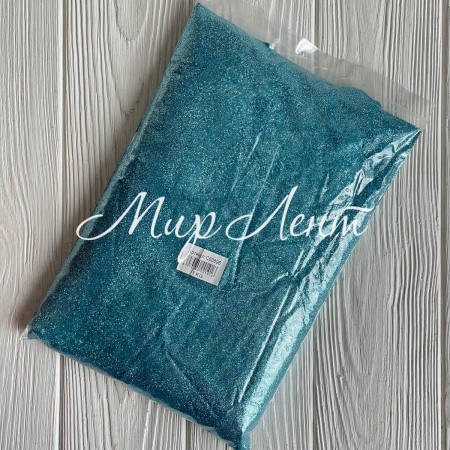 Присыпка глиттер, мятно-бирюзовый, упаковка 1 кг