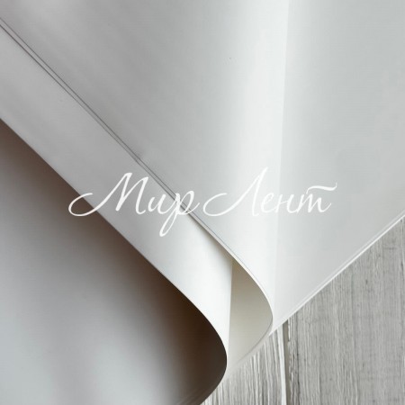 Пленка в листах "Матовый шелк" (J00649), белая, 58х58 см, упаковка 20 шт.
