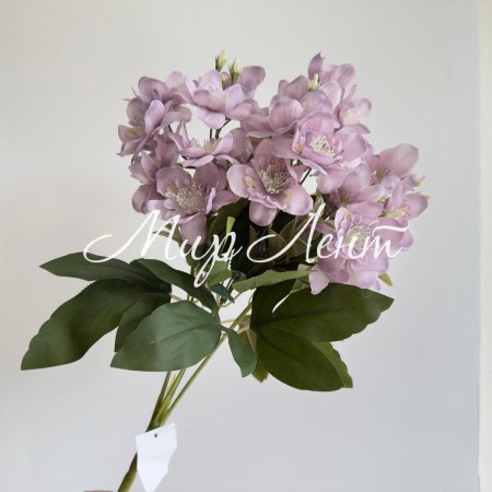 Букет морозника (С30477), 45 см, розово-сиреневый, шт.