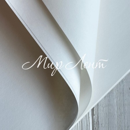 Бумага плотная в листах, 58х58 см, белый, упаковка 10 шт.