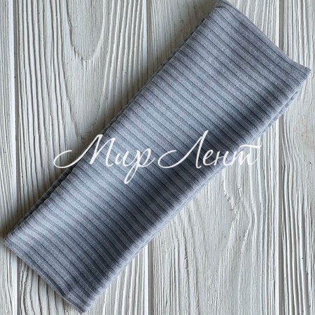 Повязка мустанг (широкая полоска) прямая, 21,5х7 см, серый, шт.