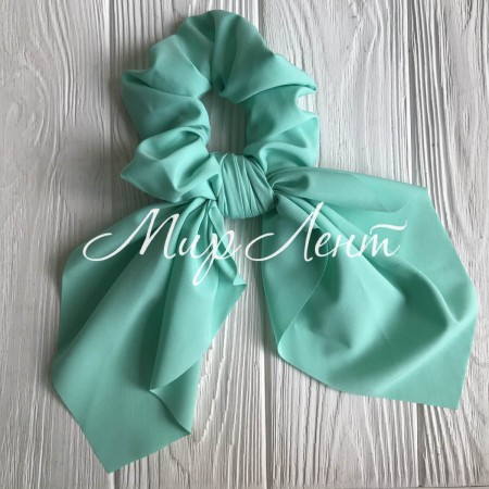 Резинка Твилли однотонная, 30 см, мятный, шт.