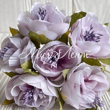 Бегония, 5х12 см, нежно-лавандовая, упаковка 30 шт.