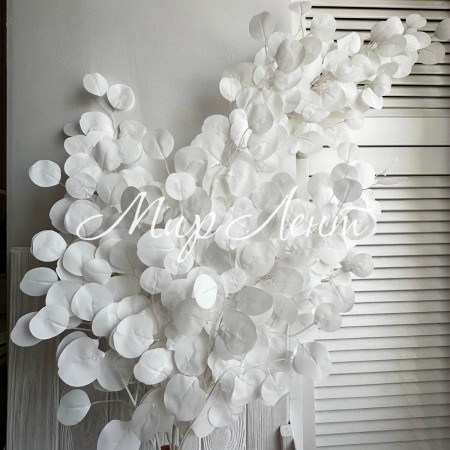 Эвкалипт свисающий, 133 см, белый, шт.