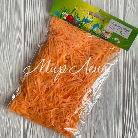 Наполнитель бумажный (L00566), оранжевый, упаковка 25 г