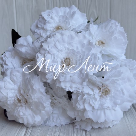 Букет діантусів (С30474), 42 см, білий, шт.