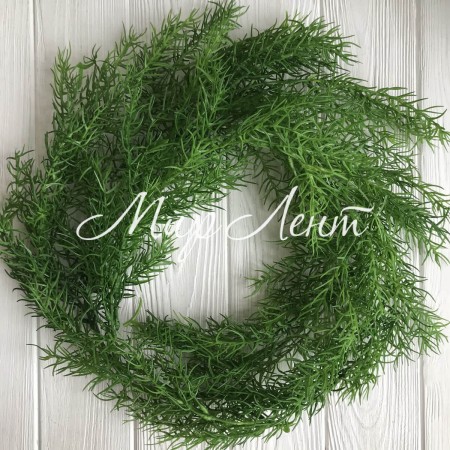 Звисаюча гілка аспарагусу, 108 см, зелений, шт.