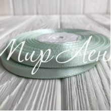 Атлас 0,6 см, фисташковый, рулон 33 м